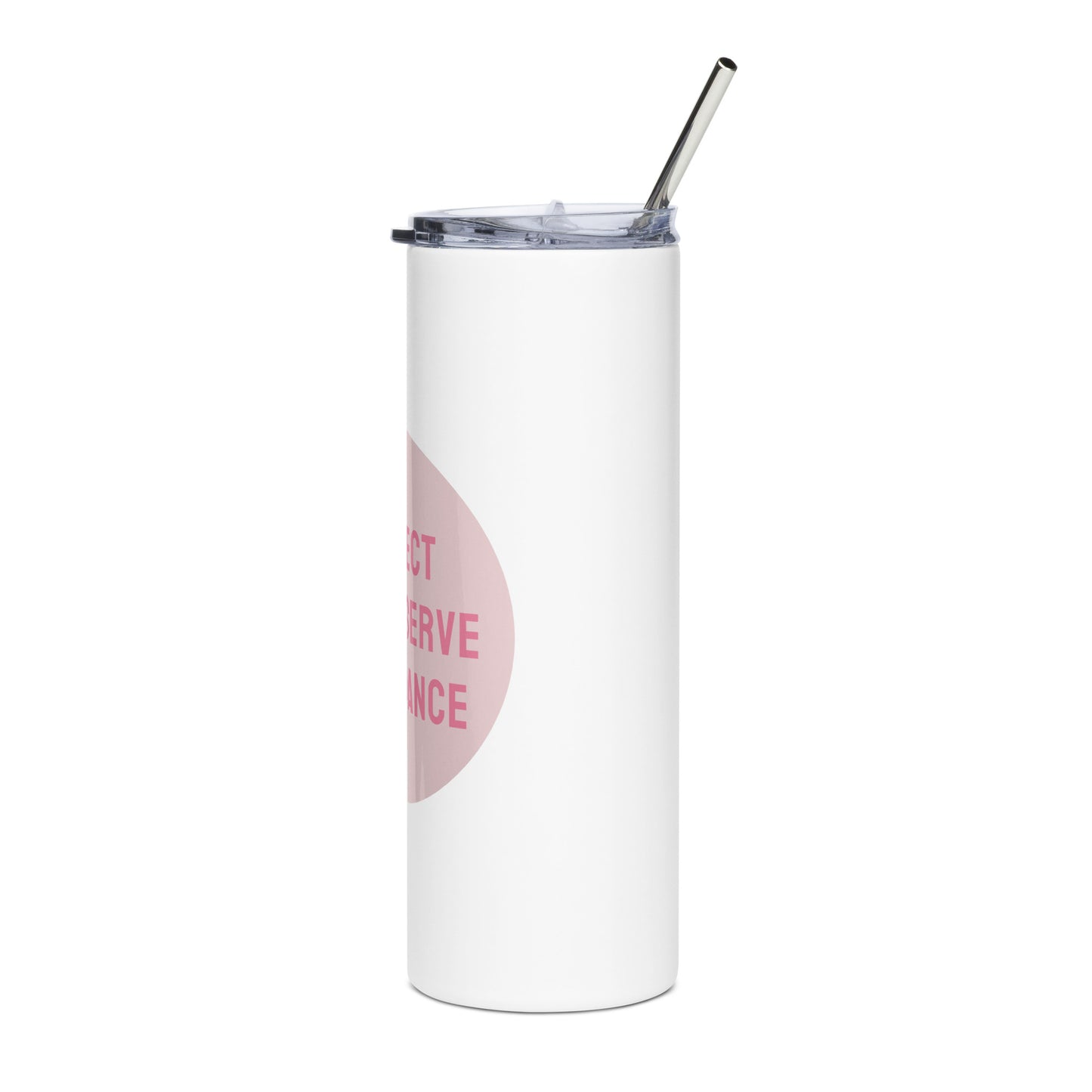Stainless Steel Tumbler - Quote