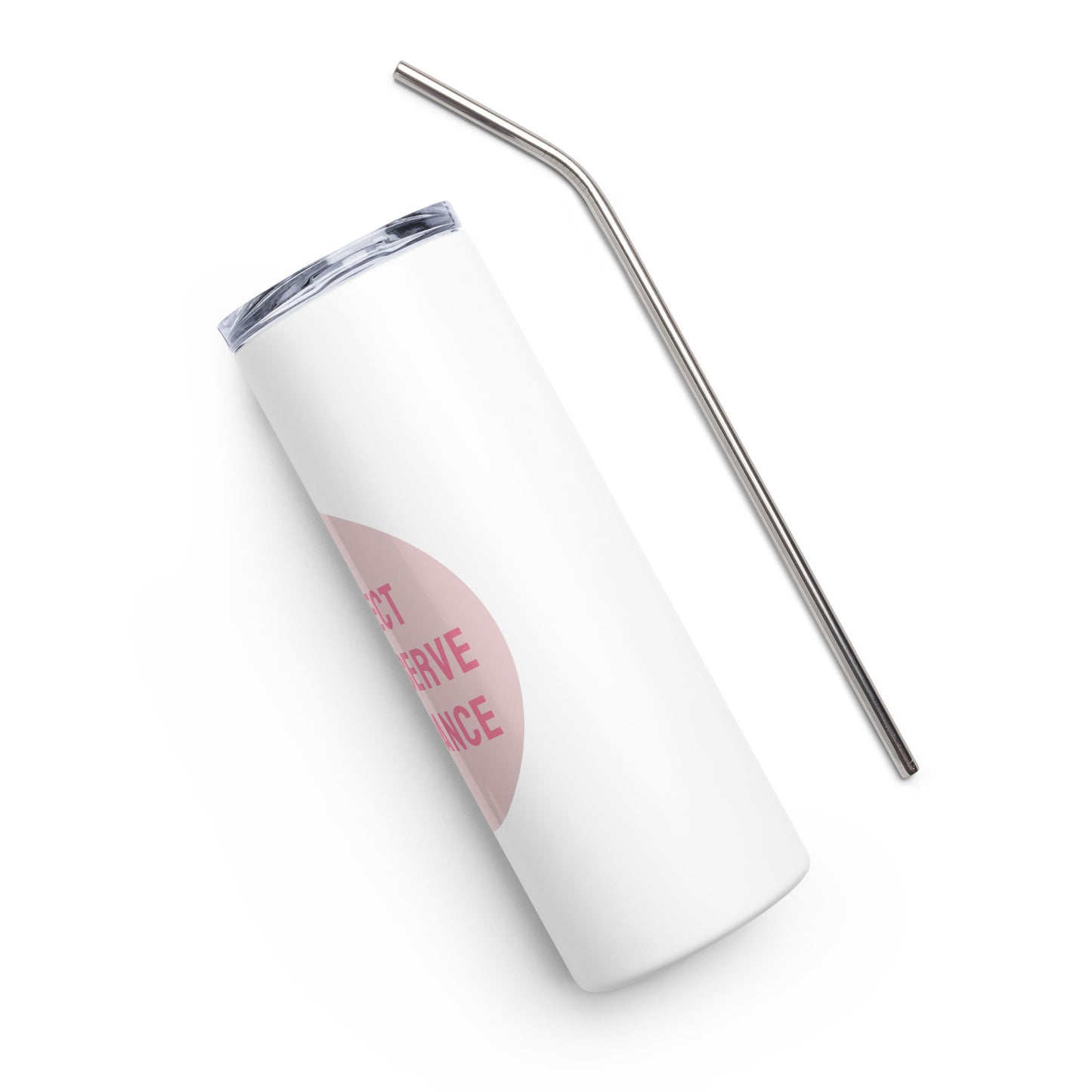 Stainless Steel Tumbler - Quote