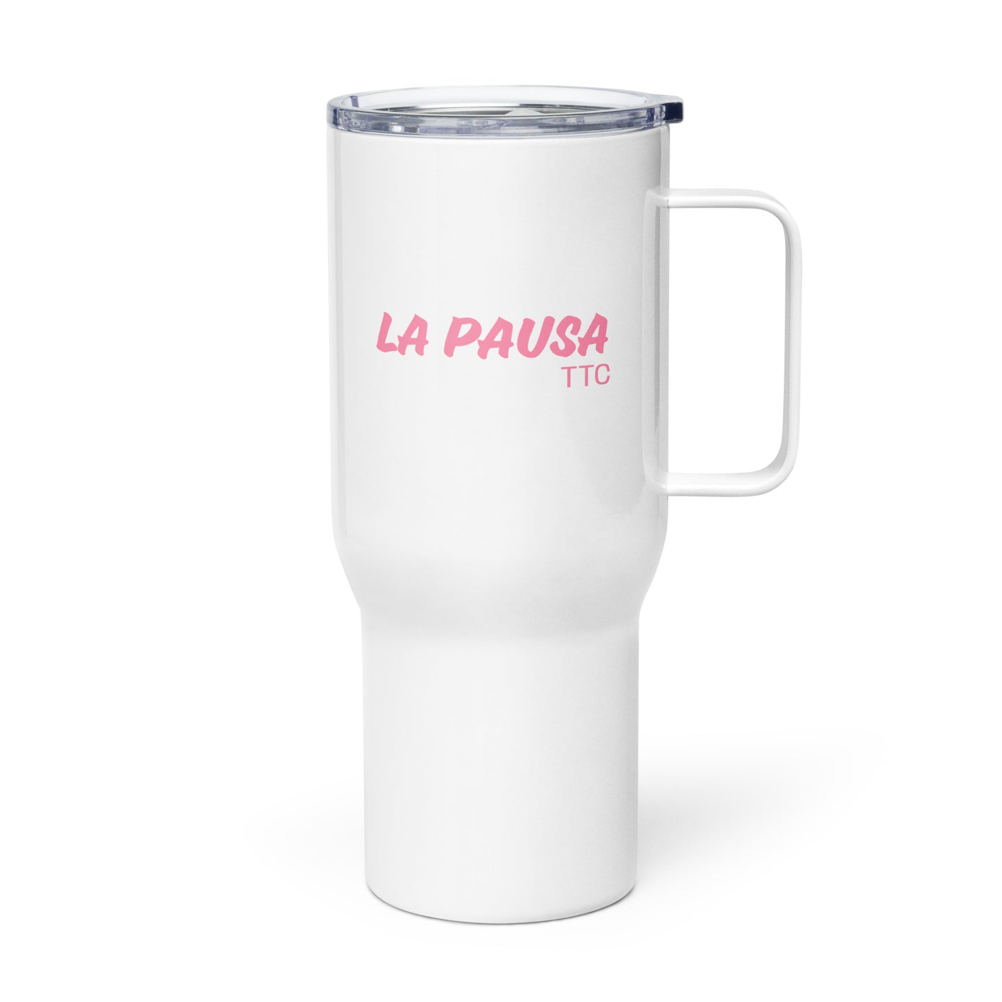 Abundance Travel mug with handle